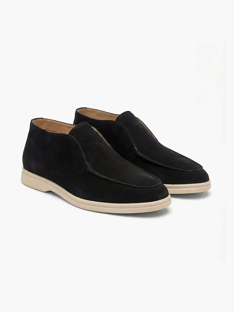 Old Money High Suede Loafers - Image 3