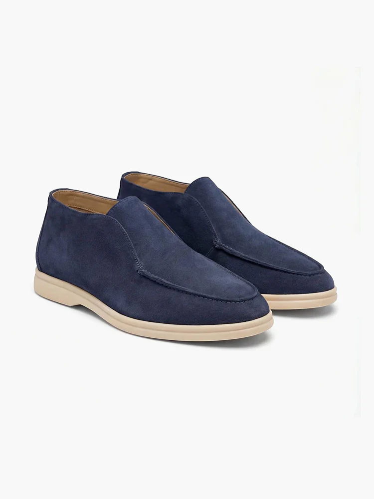 Old Money High Suede Loafers - Image 4