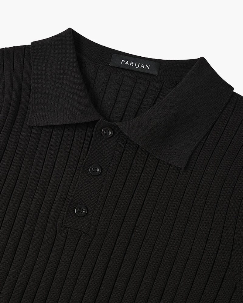 GIMCHEON Knitted Polo Shirt - Image 19