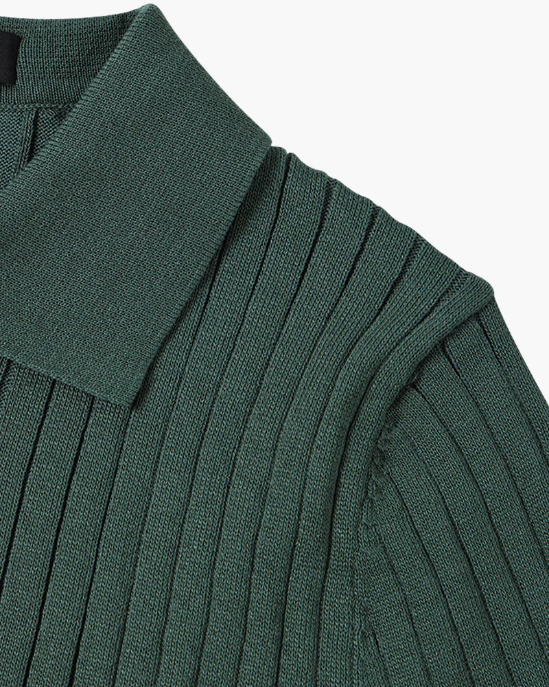 GIMCHEON Knitted Polo Shirt - Image 7