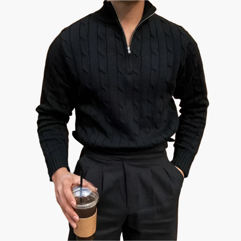 GWANGJU Half Zip Sweater - Image 9