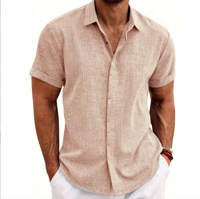 MIAMI Short Sleeve Linen Shirt - Image 5