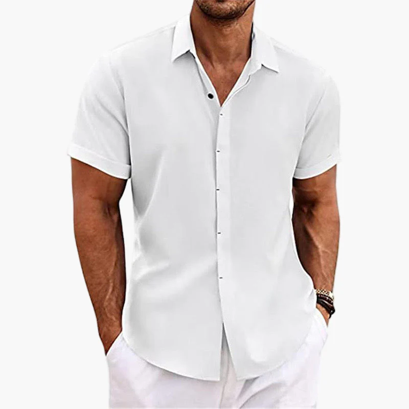 MIAMI Short Sleeve Linen Shirt - Image 6