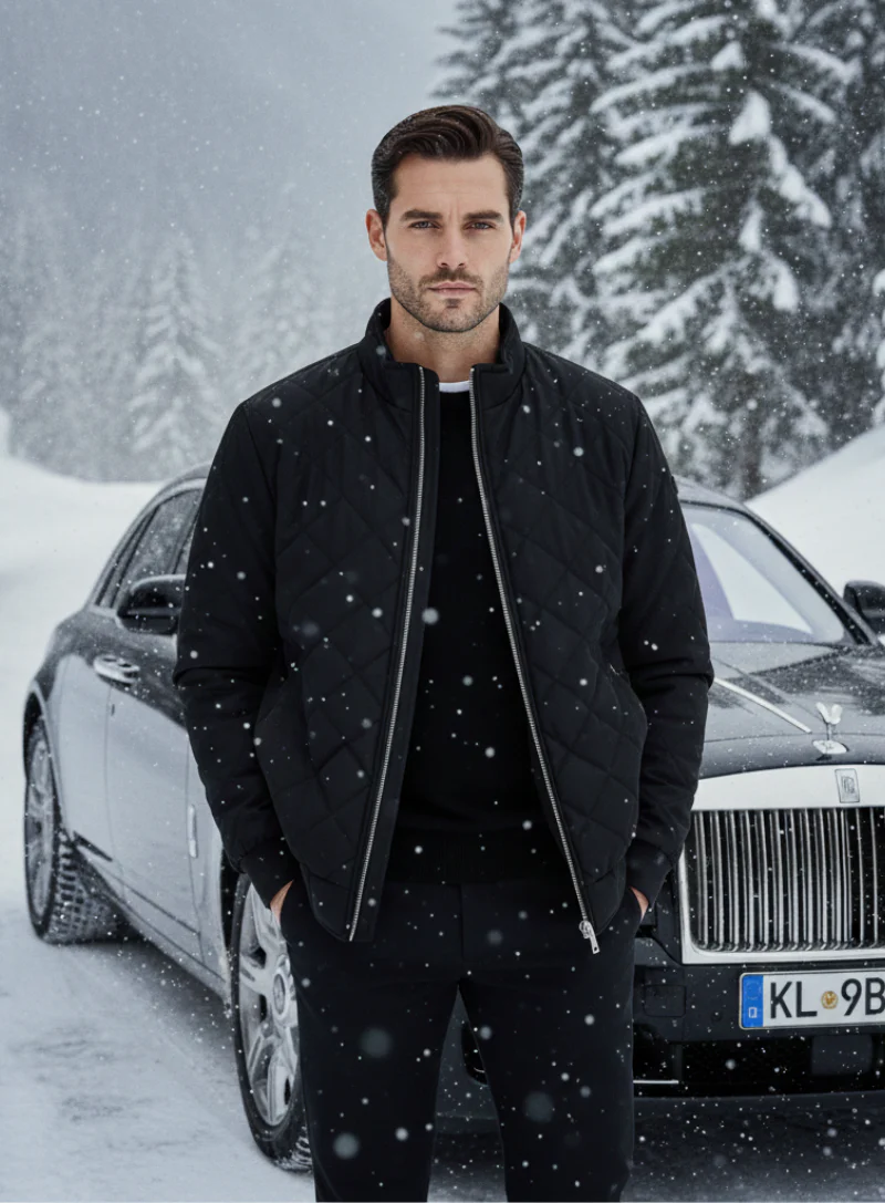 ST. MORITZ Quilted Winter Jacket - Image 6