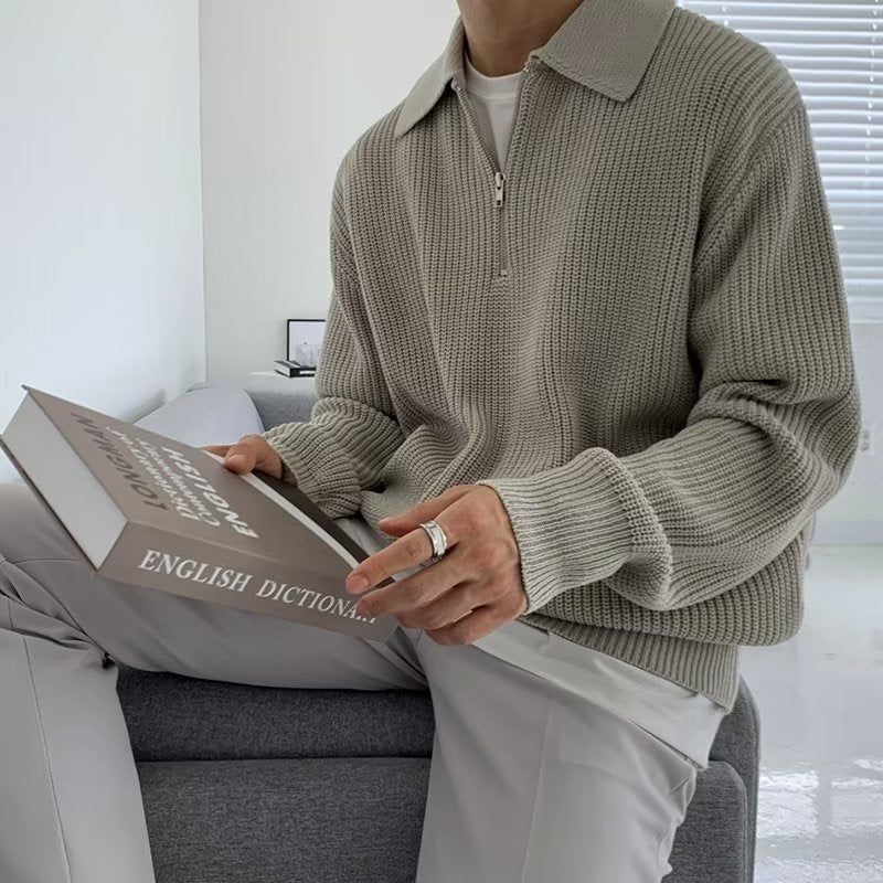 RASON Zipped Sweater - Image 4